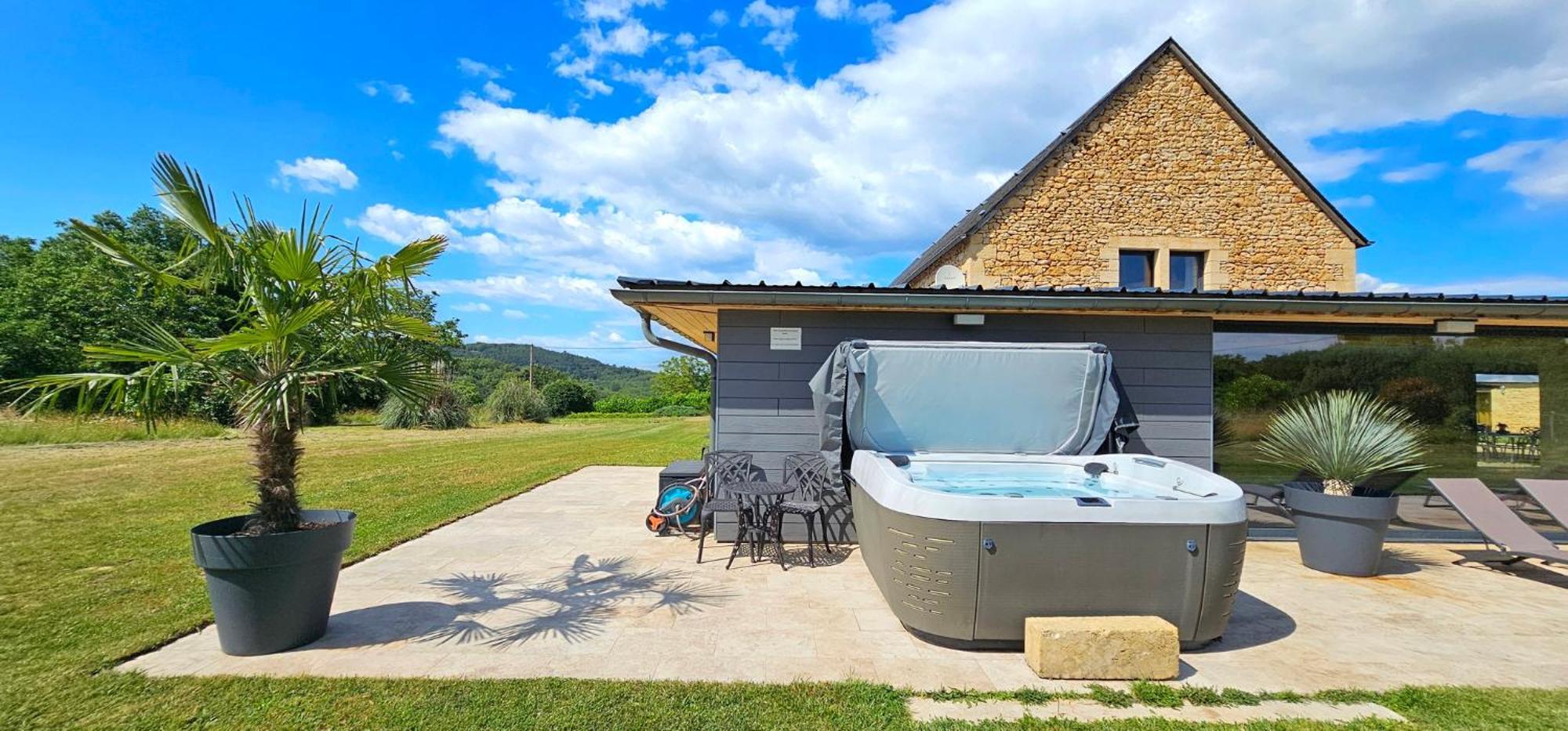 Le Petit Paradis Grolejac Bagian luar foto